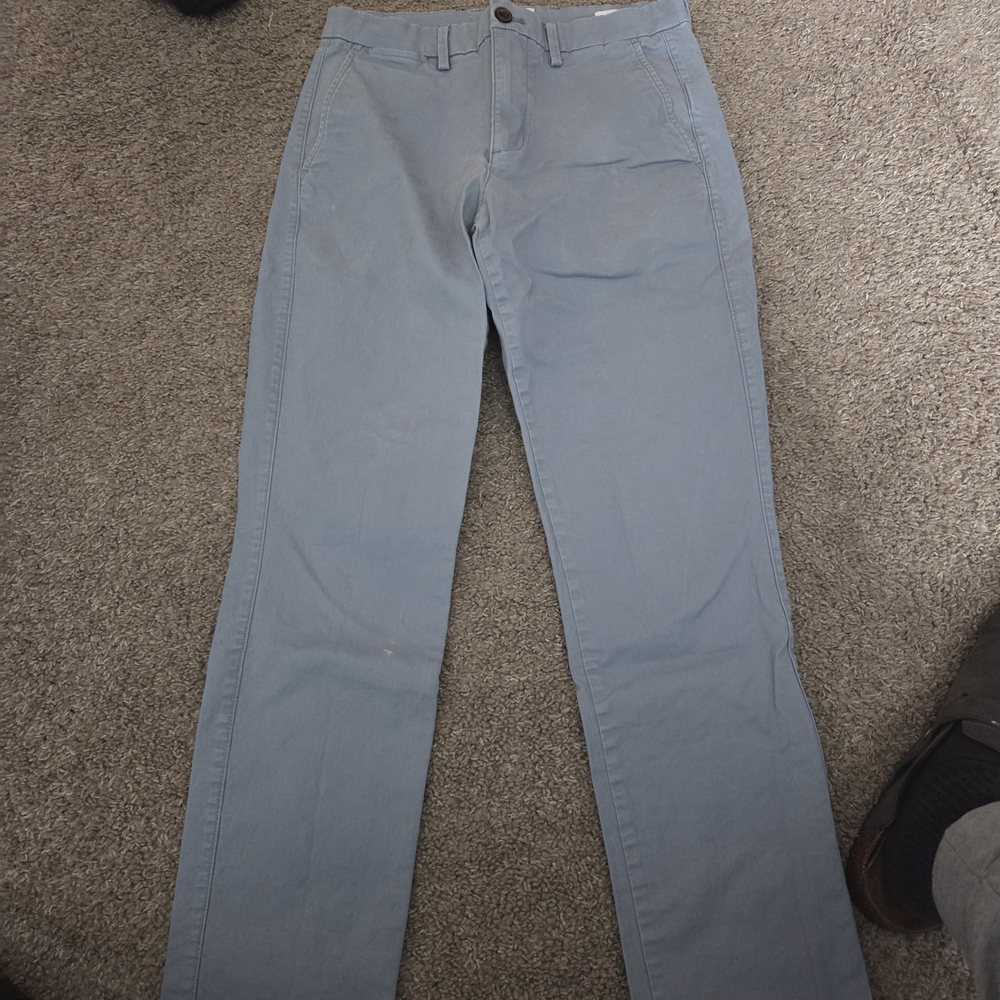 GAP Men's Sky Blue Chinos